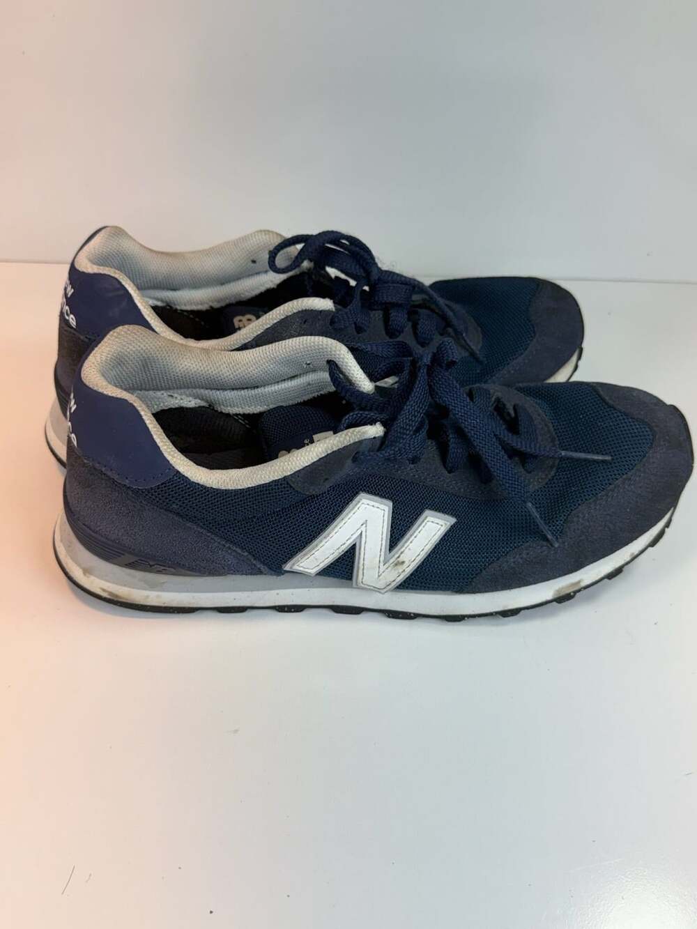 New Balance 515 Navy Blue White Sneakers